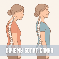 Почему болит спина и как осанка может изменить самочувствие