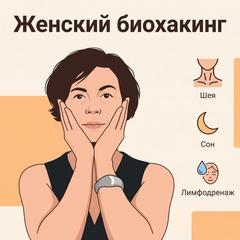 Женский биохакинг без бадов: 3 мягких движения для шеи, сна и лимфодренажа